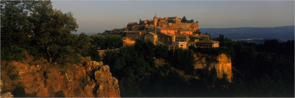 photo "Roussillon, Vaucluse" tags: travel, landscape, Europe, sunset