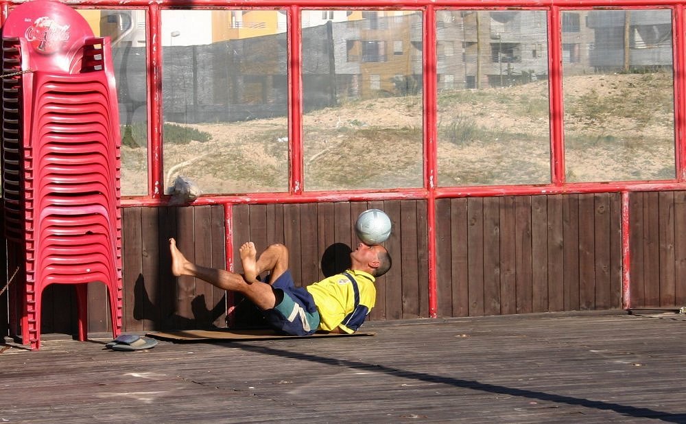 photo "Training with ball" tags: sport, 