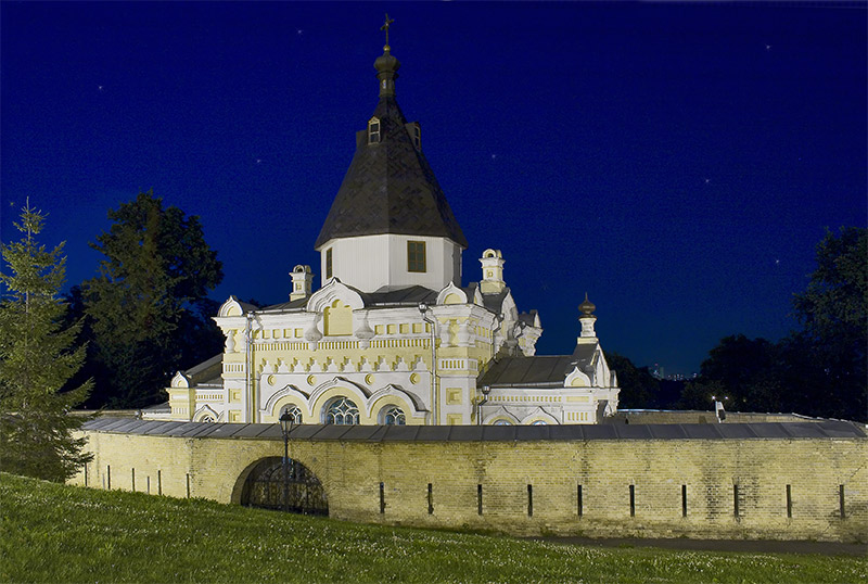 фото "лавра ночью" метки: архитектура, пейзаж, 