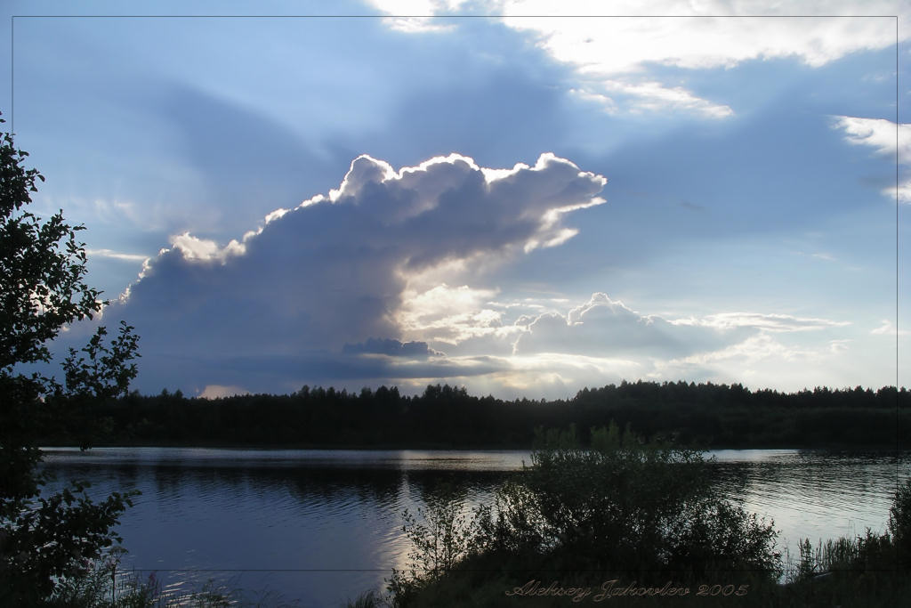 photo "Malaja Puditsa.Vecher" tags: landscape, clouds, sunset