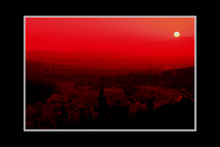 photo "Red" tags: landscape, summer, sunset