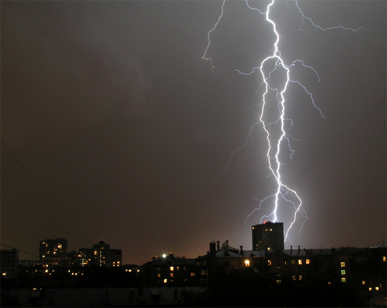 photo "Why the lightning rod?" tags: landscape, misc., sunset