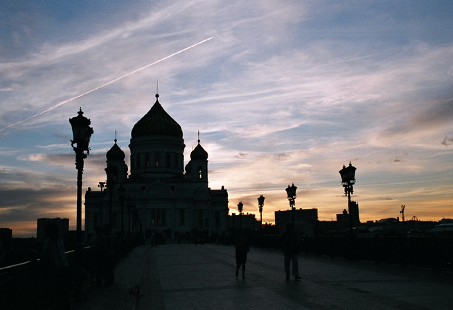 photo "silhouette" tags: landscape, architecture, sunset