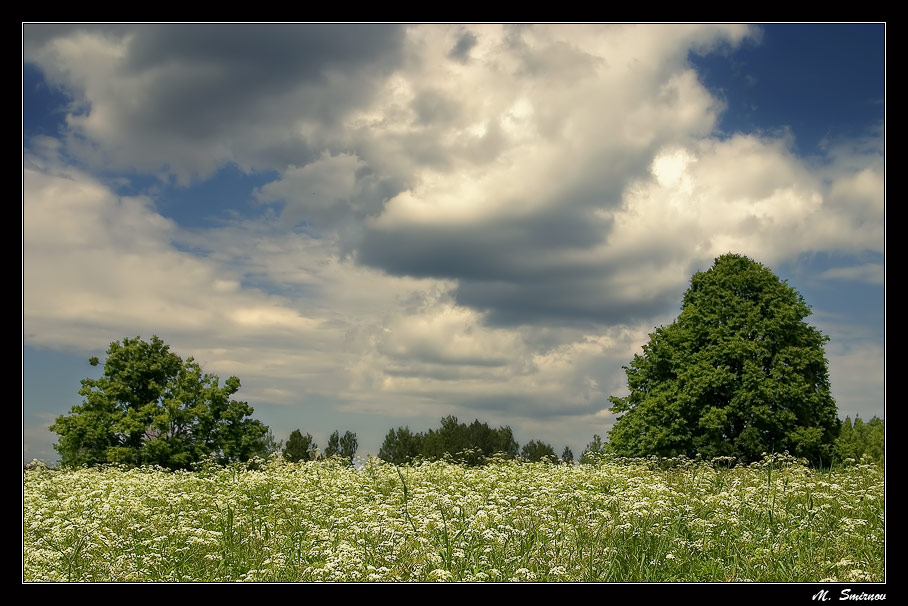 photo "July." tags: landscape, clouds, summer