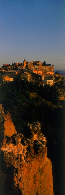 фото "Roussillon #2, Vaucluse" метки: путешествия, пейзаж, Европа, закат