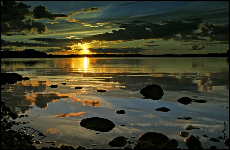 photo "Evening clouds" tags: landscape, sunset