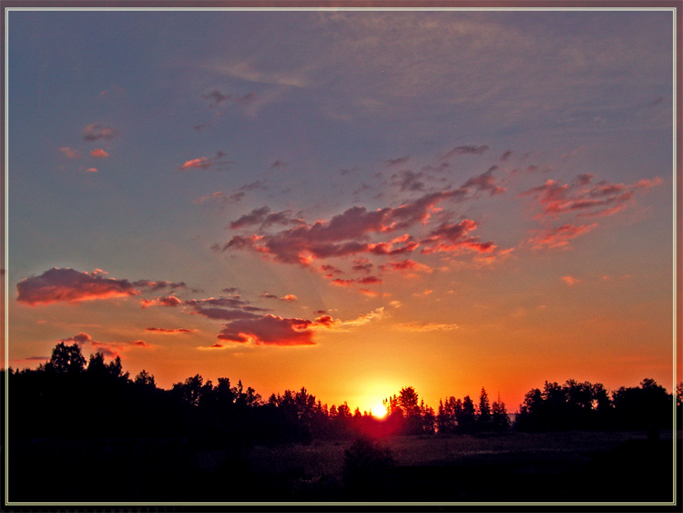 photo "Dawn" tags: landscape, clouds, sunset