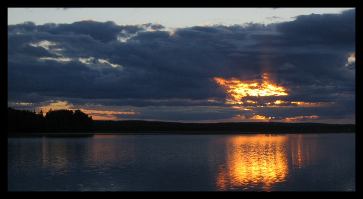 photo "Nilakka" tags: landscape, sunset, water