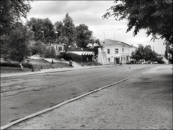 photo "Moskovskaya st." tags: genre, black&white, 