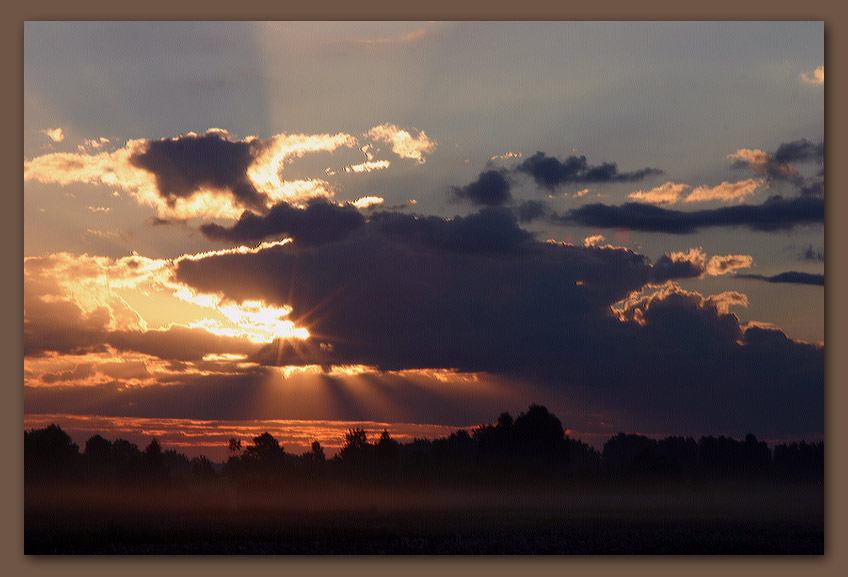 photo "Dawn at the end of July" tags: landscape, summer, sunset