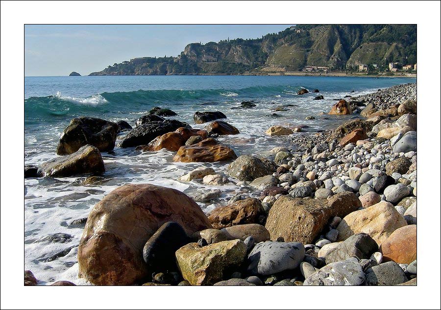 photo "Stones. Coast of Sicily." tags: landscape, travel, Europe, water