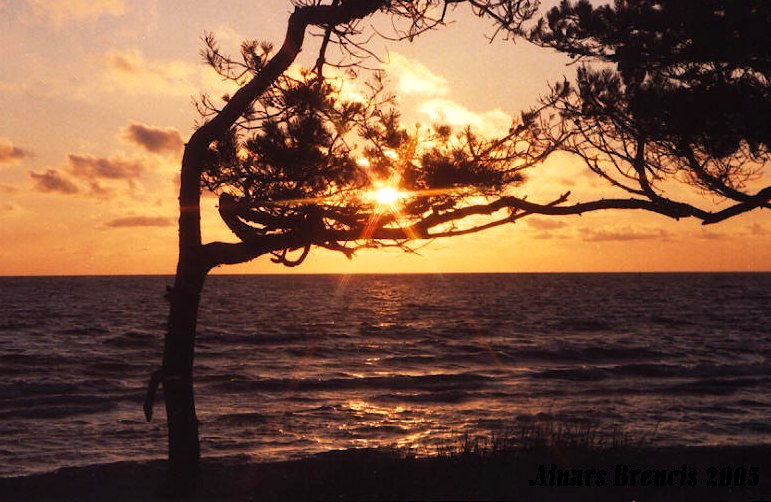 photo "Baltic coast" tags: landscape, sunset