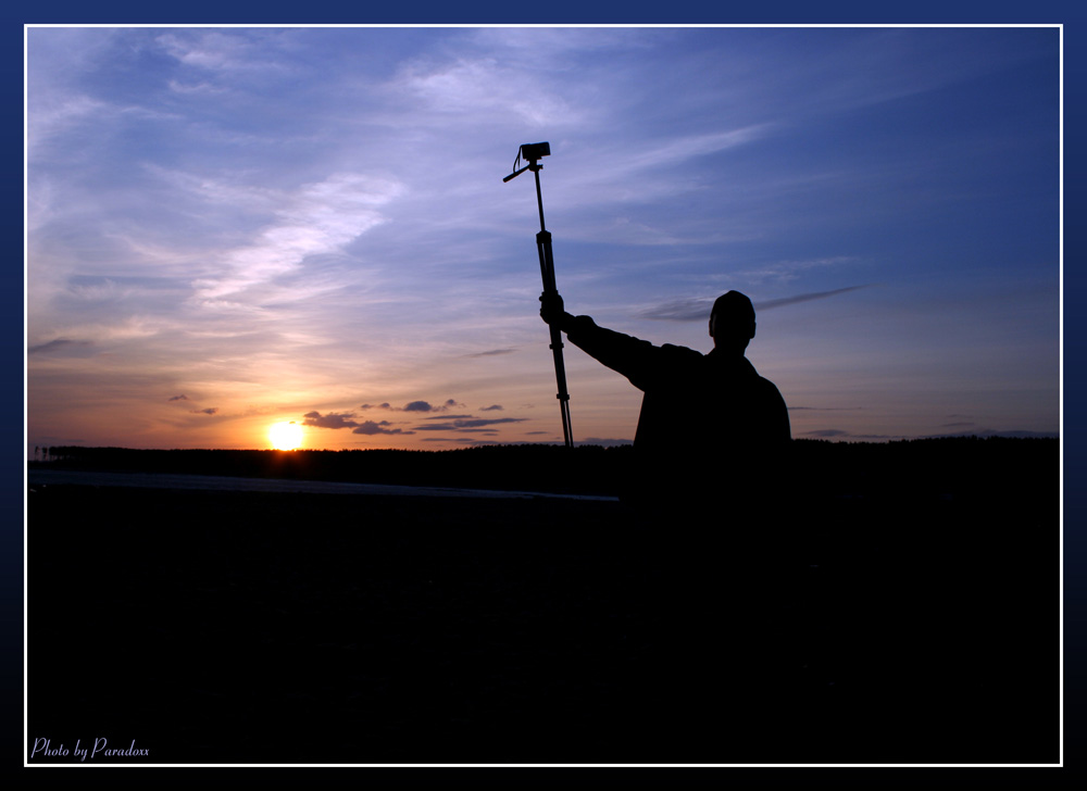 photo "The Light of a Faraway Star" tags: landscape, genre, sunset