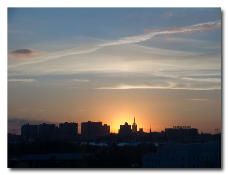 фото "21.30 Москва" метки: пейзаж, закат
