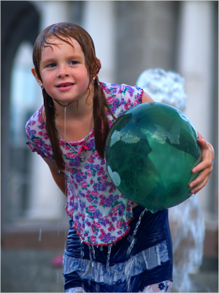 photo "водянная...." tags: portrait, children