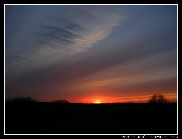 photo "[ Sunset ]" tags: landscape, sunset