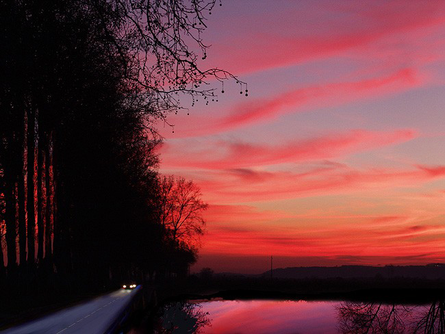 photo "After sunset" tags: landscape, night