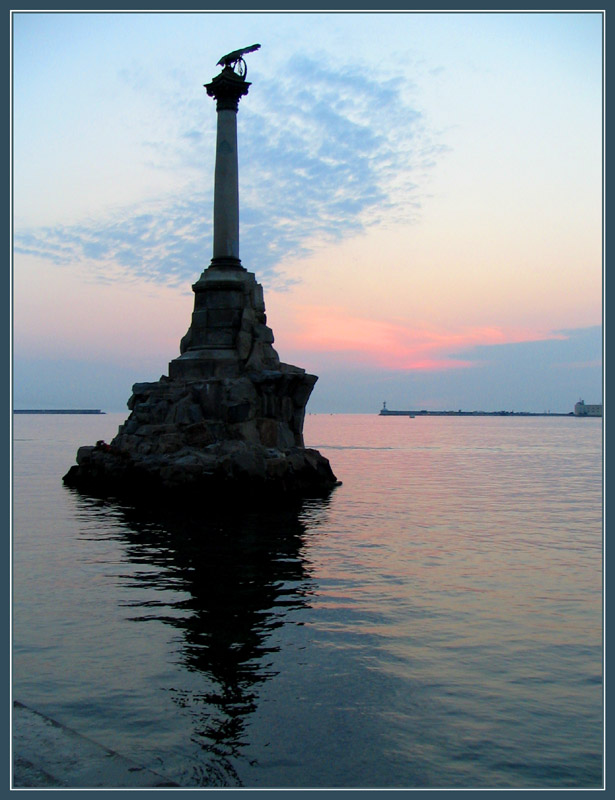 photo "" Legendary Sevastopol... "" tags: landscape, sunset, water