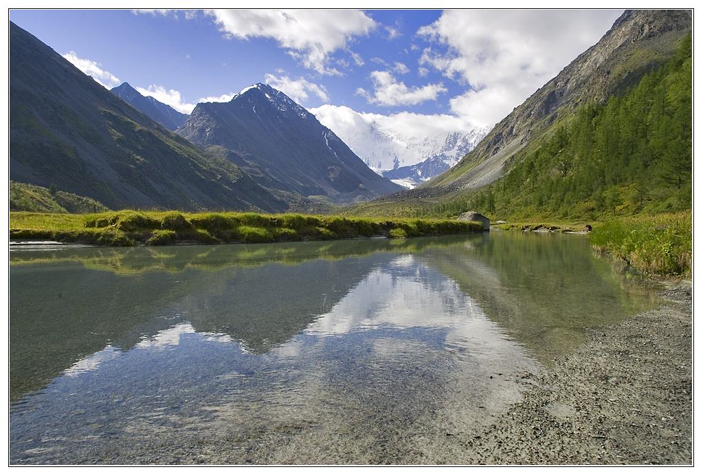 photo "Akkem" tags: landscape, clouds, mountains