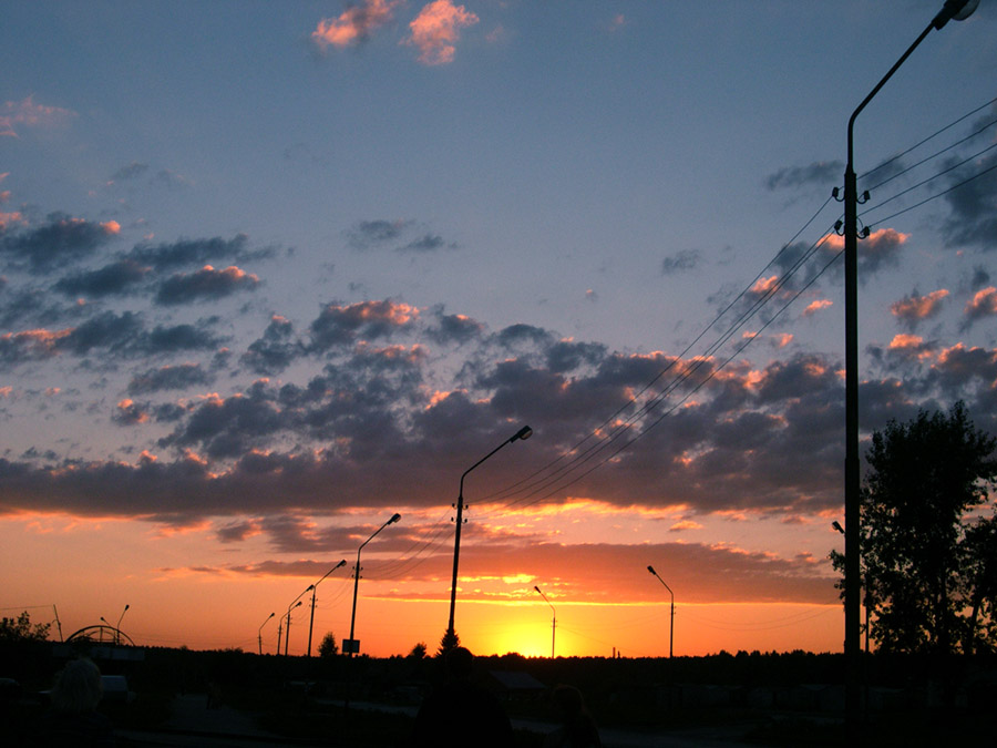 photo "Sunset #1" tags: landscape, clouds, sunset