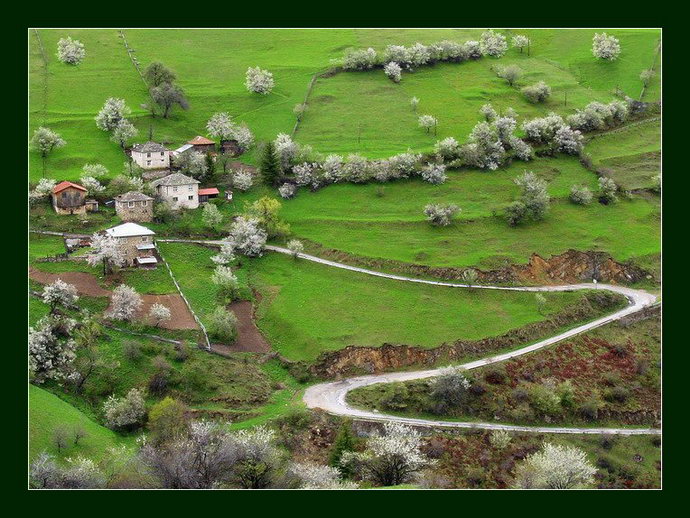 фото "Ahriansko Village ( Rodopi Mountain )" метки: пейзаж, весна, горы