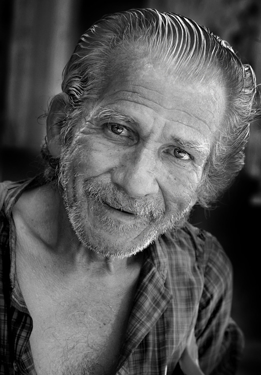 photo "Le Look Le Plus Cool" tags: black&white, portrait, man