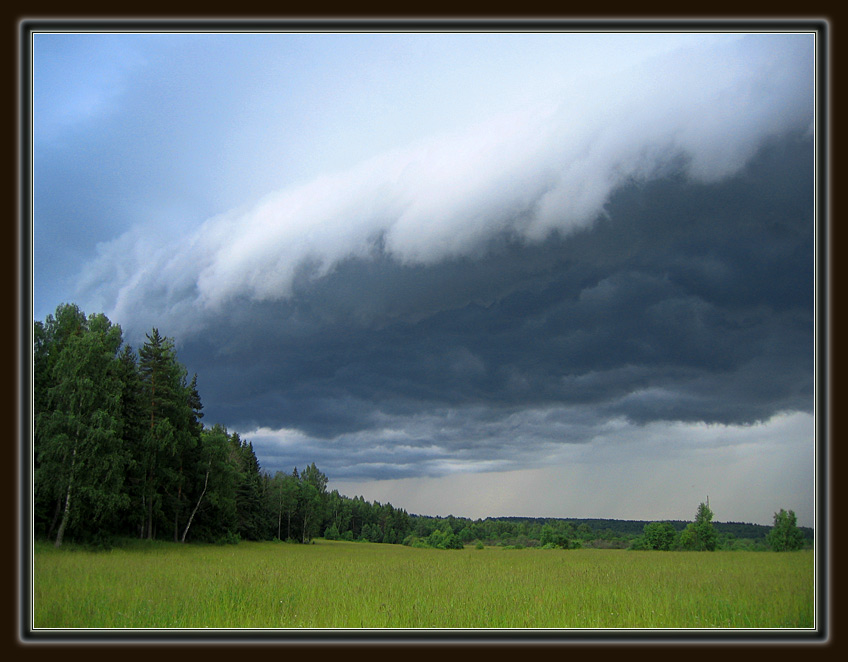 photo "Thunderstorm Eve" tags: nature, landscape, clouds