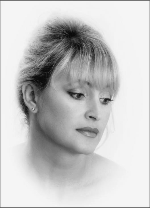 photo "Portret" tags: portrait, black&white, woman