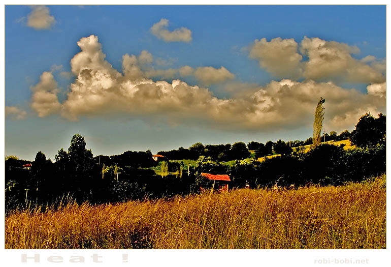 photo "Heat !" tags: landscape, clouds, mountains