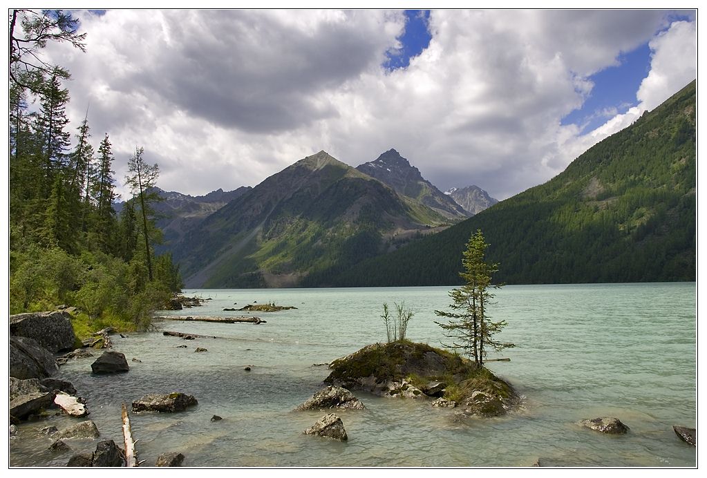 photo "Kucherla lake" tags: landscape, mountains, water