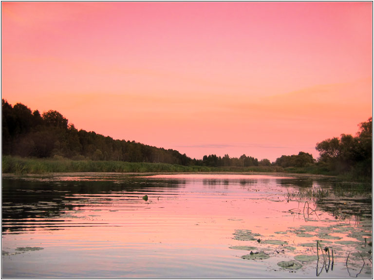 фото "Pink paradise" метки: пейзаж, закат
