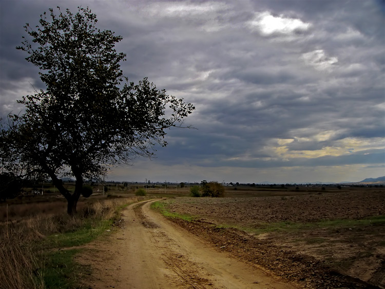 фото "The road to nowhere - part I" метки: пейзаж, осень