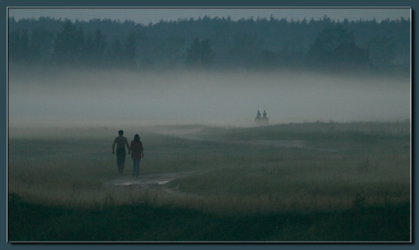 photo "Walk in Fog (3)" tags: landscape, night