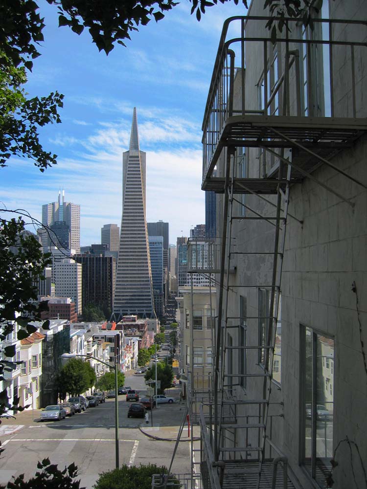 photo "San Francisco Stairs" tags: architecture, travel, landscape, North America