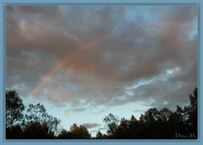 photo "rainbow" tags: landscape, nature, clouds