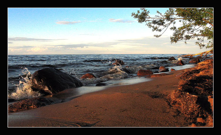 photo "Sunset on Onega" tags: nature, landscape, sunset