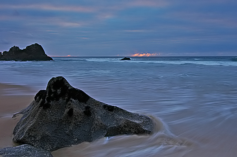 photo "Abano beach" tags: landscape, sunset, water