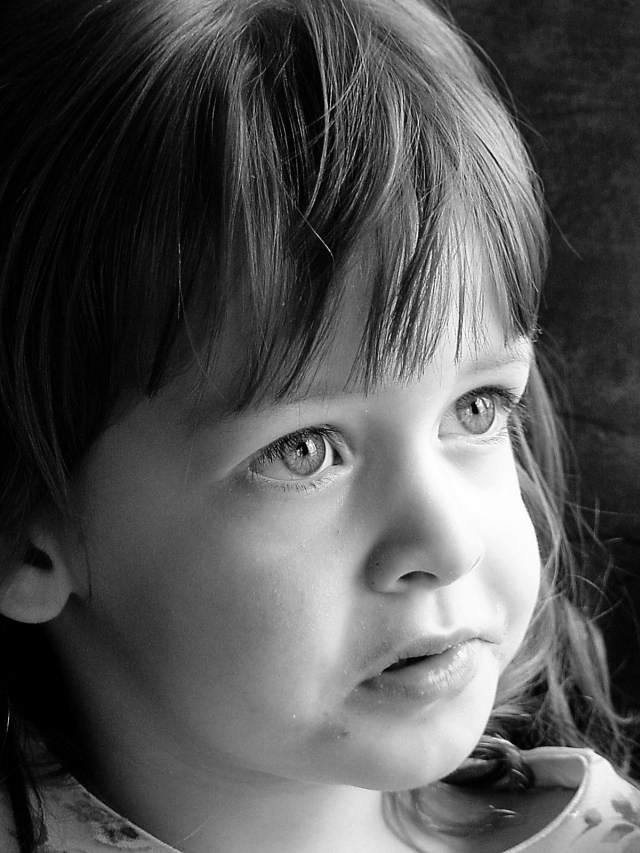 photo "Those Eyes" tags: misc., black&white, 