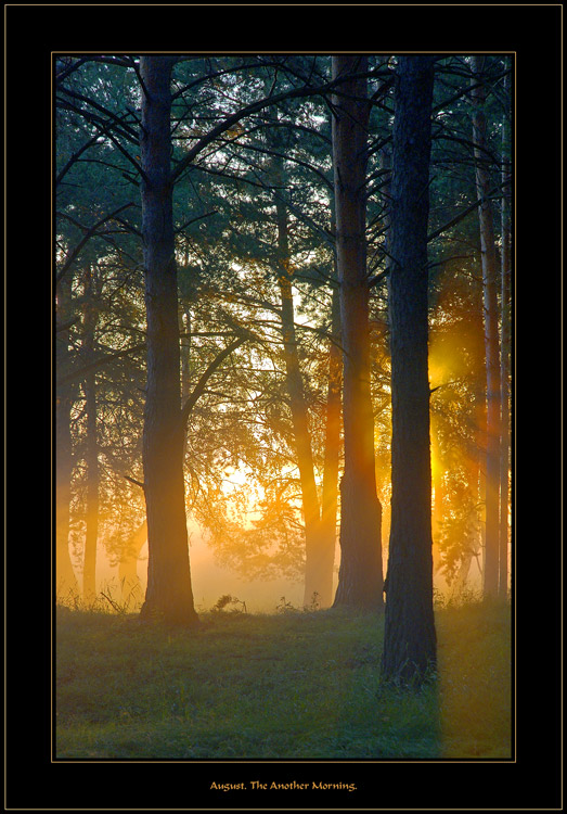 фото "August. The Another Morning." метки: разное, пейзаж, закат