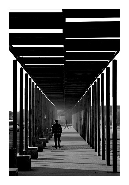 photo "Perspective" tags: architecture, black&white, landscape, 