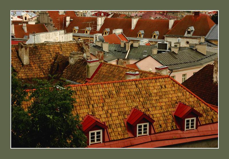 photo "Geometry of roofs" tags: travel, architecture, landscape, Europe