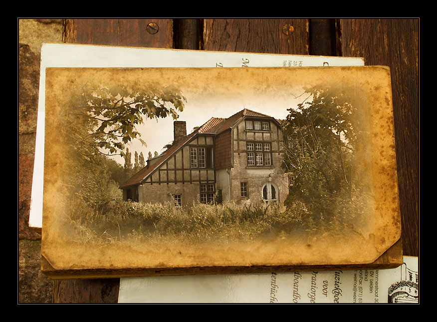 photo "Old album..." tags: still life, montage, 