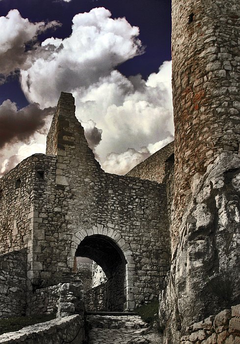 photo "Postcard from journey ...." tags: travel, landscape, Europe, clouds