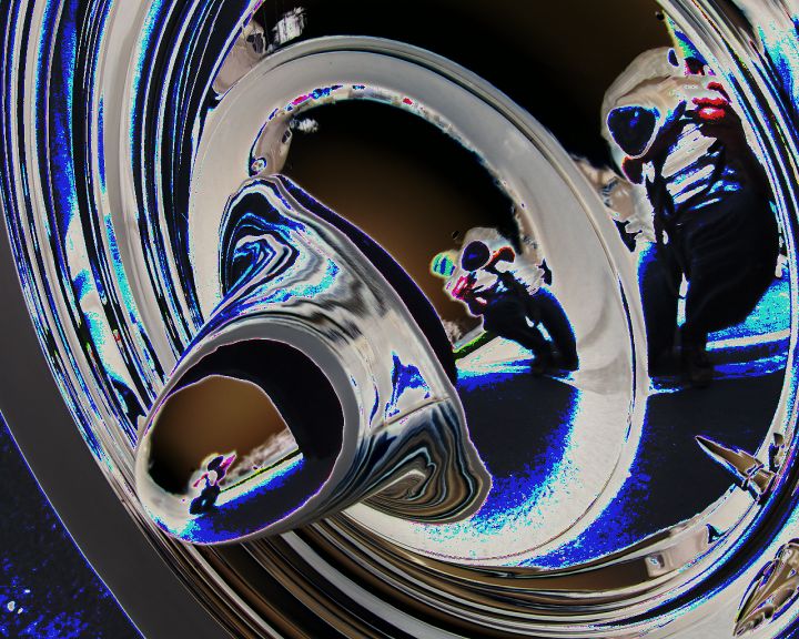 photo "Lowrider Reflection" tags: abstract, 