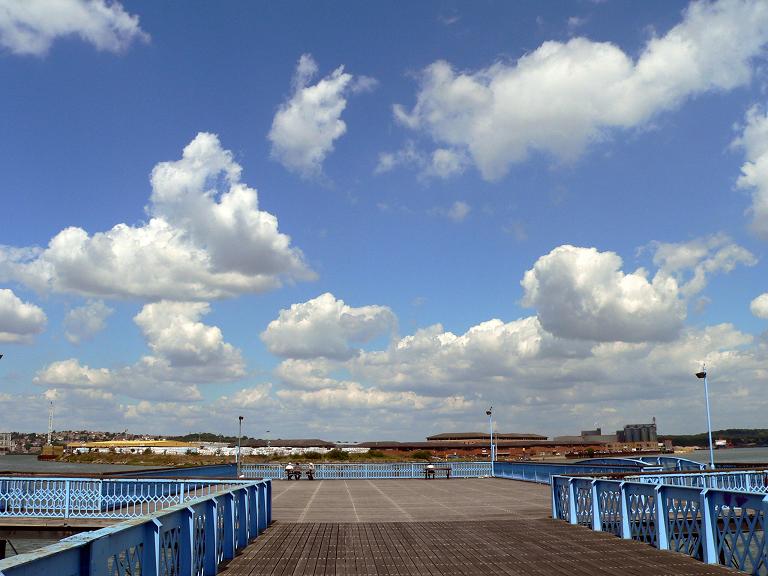 photo "Sun Pier - Summers Day" tags: misc., 