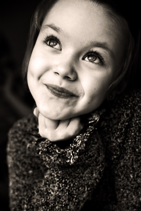 photo "." tags: black&white, portrait, children