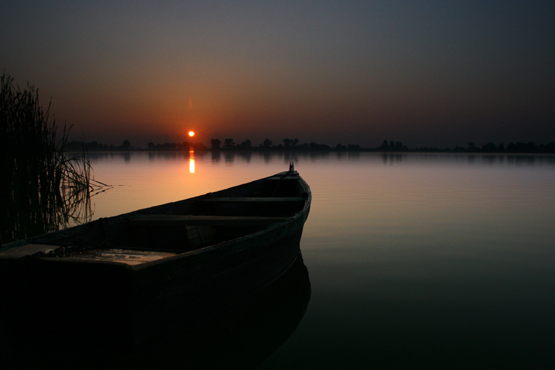 фото "boat" метки: пейзаж, закат