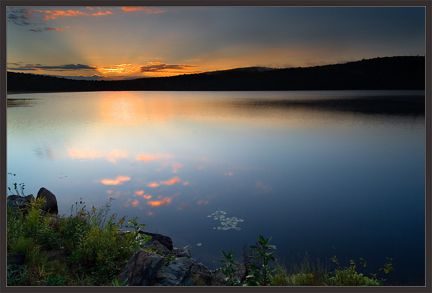 photo "When the Day Begins" tags: landscape, summer, sunset