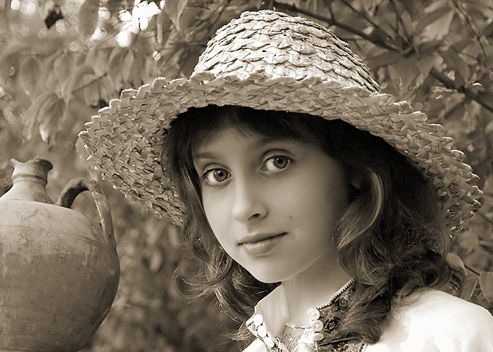 фото "ученица гончара" метки: портрет, дети