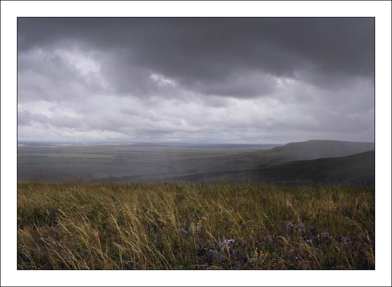 photo "And it started raining..." tags: landscape, clouds, mountains